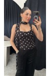 PUANTİYE KORSE BLUZ